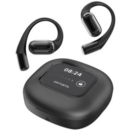 Słuchawki Bluetooth 4smarts SkyBuds OWS z ekranem AI, czarny
