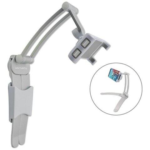 Uchwyt kuchenny 4smarts ErgoFix H7 do tabletów i smartfonów, srebrny