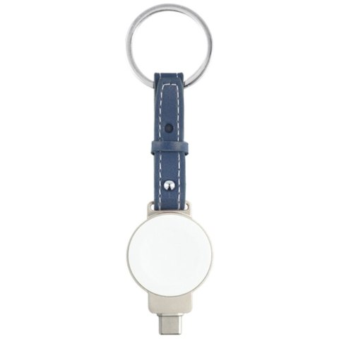 Zestaw akcesoriów 4w1 4smarts Style portfel MagSafe, ładowarka do Apple Watch, pasek do Apple Watch, etui na AirTag, niebie