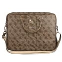 Guess Torba GUCB15G4GFBR 16" brąz/brown 4G Uptown