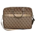Guess Torba GUCB15G4GFBR 16" brąz/brown 4G Uptown