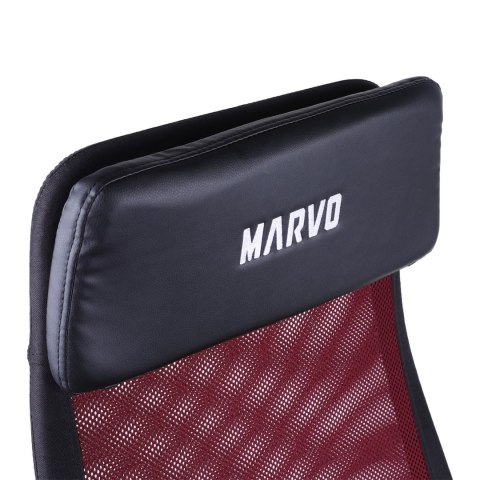 Marvo Krzesło biurowe MAXIMUS, czarna, oddychające plecy