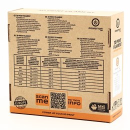 Powerton 3D filament, Economy Line, PETG, 1,75mm, 1000g, 0015, sunlit yellow