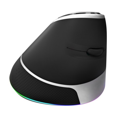 Marvo Mysz M708W, 2400DPI, 2.4 [GHz], optyczna, 7kl., bezprzewodowa, czarna, wbudowany akumulator, podświetlana, ergonomická, we