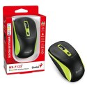 Mysz bezprzewodowa, Genius NX-7123, czarno-zielona, optyczna, 1200DPI