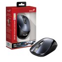 Mysz bezprzewodowa, Genius NX-7125, metaliczna szara, optyczna, 1200DPI