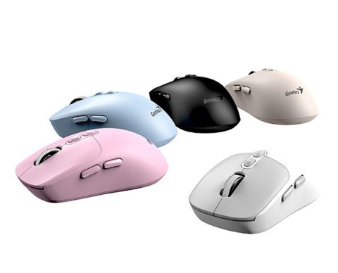 Mysz bezprzewodowa, Genius NX-8080S BT, beżowa, optyczna, 1600DPI