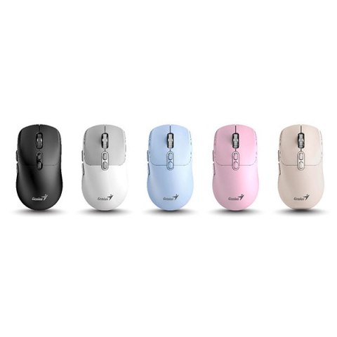 Mysz bezprzewodowa, Genius NX-8080S BT, czarna, optyczna, 1600DPI