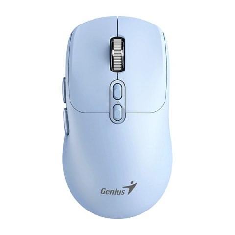 Mysz bezprzewodowa, Genius NX-8080S BT, niebieska, optyczna, 1600DPI