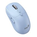 Mysz bezprzewodowa, Genius NX-8080S BT, niebieska, optyczna, 1600DPI