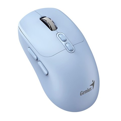 Mysz bezprzewodowa, Genius NX-8080S BT, niebieska, optyczna, 1600DPI