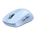 Mysz bezprzewodowa, Genius NX-8080S BT, niebieska, optyczna, 1600DPI