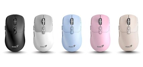 Mysz bezprzewodowa, Genius NX-8080S BT, niebieska, optyczna, 1600DPI