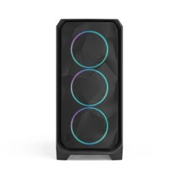 Fractal Design Meshify 3 XL | Black RGB TG Light Tint | Mid-Tower | Power supply included No | ATX