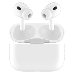 Defender APODS, słuchawki z mikrofonem, bezprzewodowa, biała, douszne, BT 5.4, TWS, etui ładujące typ bluetooth