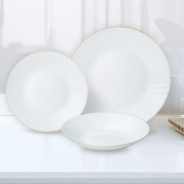 KOMPLET OBIADOWY OPAL DLA 6 OSÓB 18 ELEM. KINGHOFF KH-1876