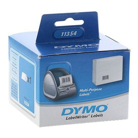 Dymo etykiety papierowe 57mm x 32mm, białe, wielofunkcyjny, 1000 szt., 11354, S0722540