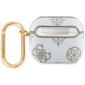 Guess GUA3PG4GPH AirPods 3 cover biały/white 4G Hook
