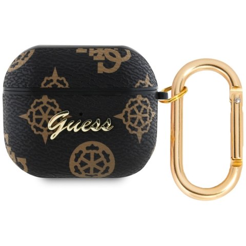 Guess GUA3PG4GPK AirPods 3 cover czarny/black 4G Hook