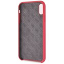 Guess GUHCI61LSGLRE iPhone Xr red/czerwony hard case Silicone