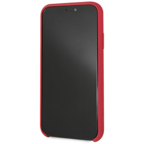 Guess GUHCI61LSGLRE iPhone Xr red/czerwony hard case Silicone