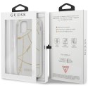 Guess GUHCP12LPCUCHWH iPhone 12 Pro Max 6,7" biały/white hardcase Gold Chain Collection