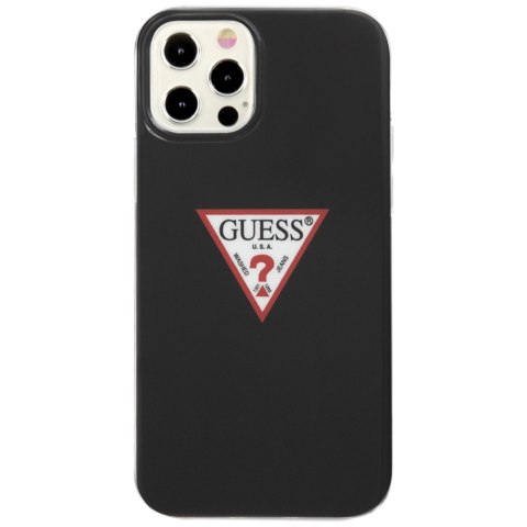 Guess GUHCP12LPCUCTLBK iPhone 12 Pro Max 6,7" czarny/black hardcase Triangle Collection
