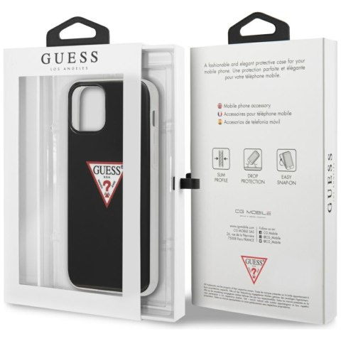 Guess GUHCP12LPCUCTLBK iPhone 12 Pro Max 6,7" czarny/black hardcase Triangle Collection