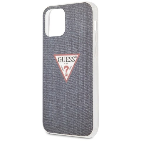 Guess GUHCP12LPCUJULDB iPhone 12 Pro Max 6,7" granatowy/dark blue hardcase Jeans Collection