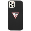 Guess GUHCP12MPCUCTLBK iPhone 12/12 Pro 6,1" czarny/black hardcase Triangle Collection