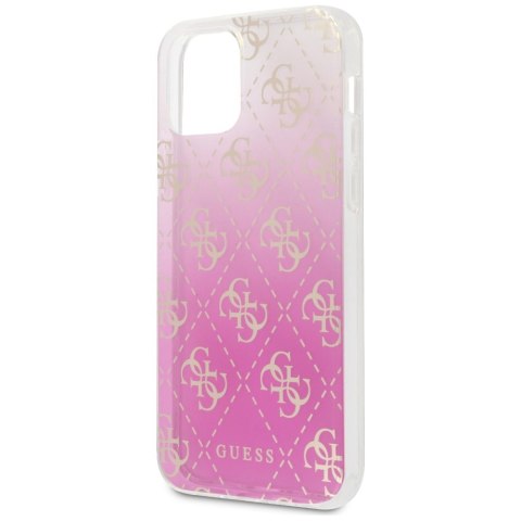 Guess GUHCP12SPCU4GGPI iPhone 12 mini 5,4" różowy/pink hardcase 4G Gradient