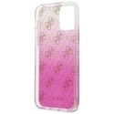 Guess GUHCP12SPCU4GGPI iPhone 12 mini 5,4" różowy/pink hardcase 4G Gradient