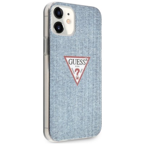 Guess GUHCP12SPCUJULLB iPhone 12 mini 5,4" niebieski/light blue hardcase Jeans Collection
