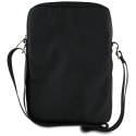 Guess Torba GUTB10NTMLBK 10" czarny /black Nylon Triangle Logo