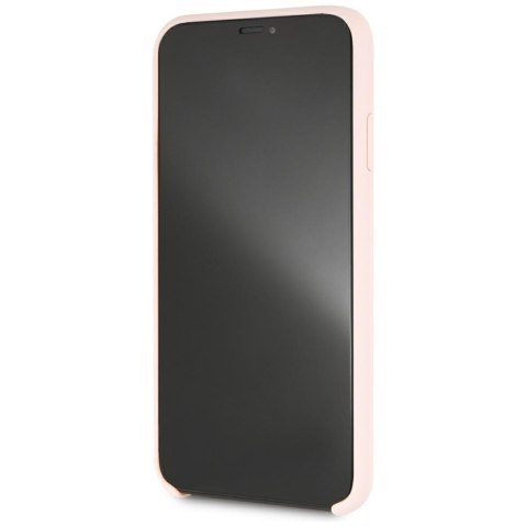 Karl Lagerfeld KLHCI65SLLPG iPhone Xs Max hardcase jasnoróżowy/light pink Silicone