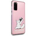 Karl Lagerfeld KLHCS62CFNRC S20 G980transparent Choupette Fun