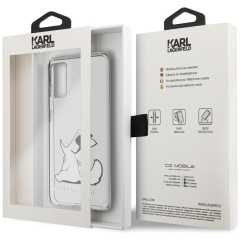 Karl Lagerfeld KLHCS62CFNRC S20 G980transparent Choupette Fun
