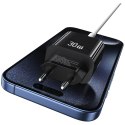 Ładowarka sieciowa USAMS CC316 T65 30W 1xUSB-C 1xUSB-A Fast Charging czarny
