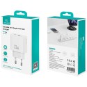 Ładowarka sieciowa USAMS CC317 T65 33W 1xUSB-C 1xUSB-A Fast Charging biały