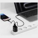 Ładowarka sieciowa USAMS CC317 T65 33W 1xUSB-C 1xUSB-A Fast Charging czarny