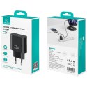 Ładowarka sieciowa USAMS CC317 T65 33W 1xUSB-C 1xUSB-A Fast Charging czarny