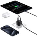 Ładowarka sieciowa USAMS JO Series CC260 20W USB-C + kabel USB-C/Lightning 1m biały