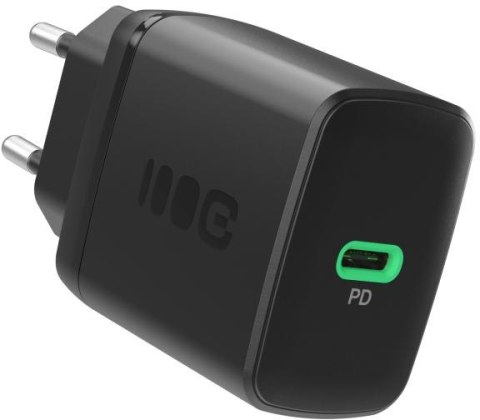 ŁADOWARKA SIECIOWA Greencell PowerSource Solo30 30W 1xUSB-C PD 3.0 QC 4.0+ czarna