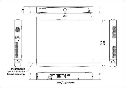 Rejestrator IP Hikvision DS-7632NXI(D)