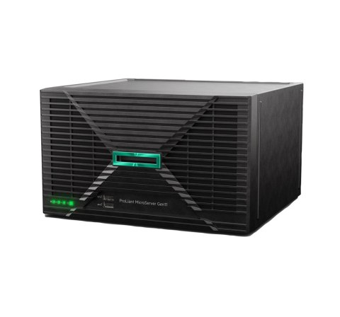 HPE ProLiant MicroServer Gen11 G7400 2-core VROC 4LFF-NHP 180W External PS Compute Module Server P68819-421