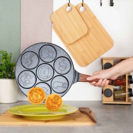 PATELNIA GRANITOWA DO JAJEK I PLACKÓW ZE ZWIERZĄTKAMI BLACK&WOOD 199080