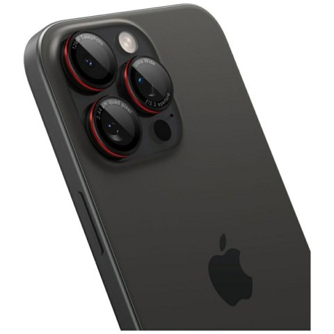 Ochrona na obiektyw aparatu Spigen Optik.Tr Camera EZ FIT Lens do Apple iPhone 17 Pro Max / 17 Pro / 16 Pro Max / 16 Pro /