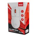 Mysz Marvo NIRO 60, biała, optyczna, 12000DPI, Tri-Mode