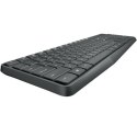 Logitech | MK235 | Keyboard and Mouse Set | Wireless | Mouse included | Batteries included | US | Black | 475 g