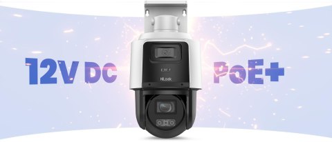 Kamera IP Hilook PTZ-D4-Pro dualna 8MP (4MP + 4MP)